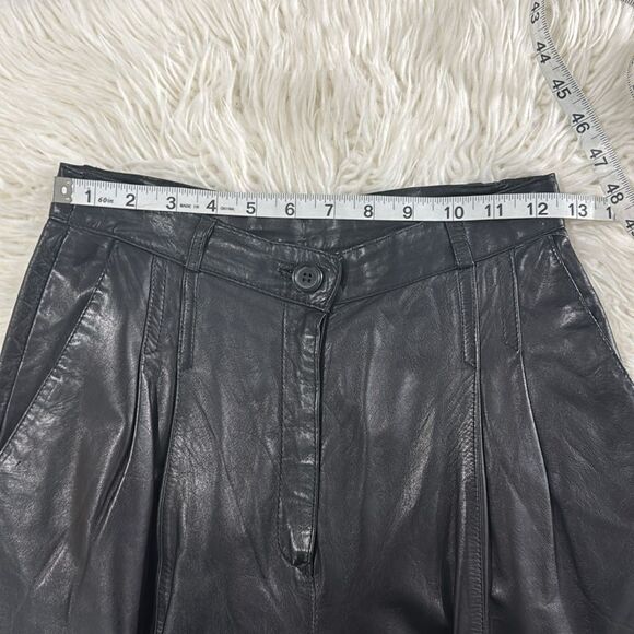 PIA RUCCI LEATHER PANTS SIZE 6 - Picture 4 of 9
